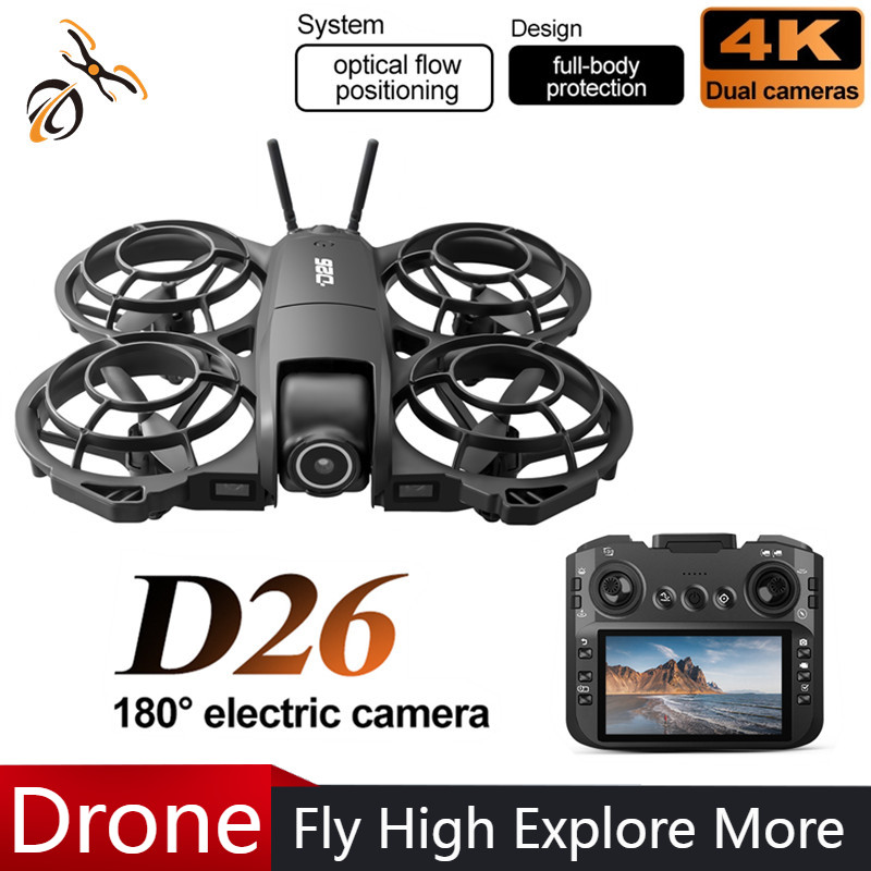 طائرة بدون طيار D26 بدقة 4K لل - مراجعة Drone Battery Case وسعره