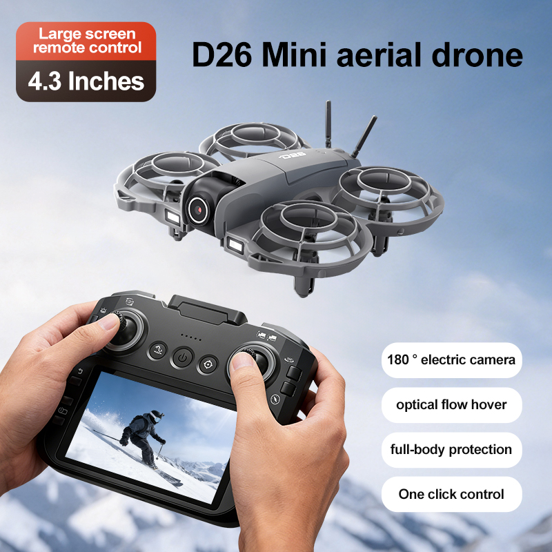 طائرة بدون طيار D26 بدقة 4K لل - مراجعة Drone Battery Case وسعره