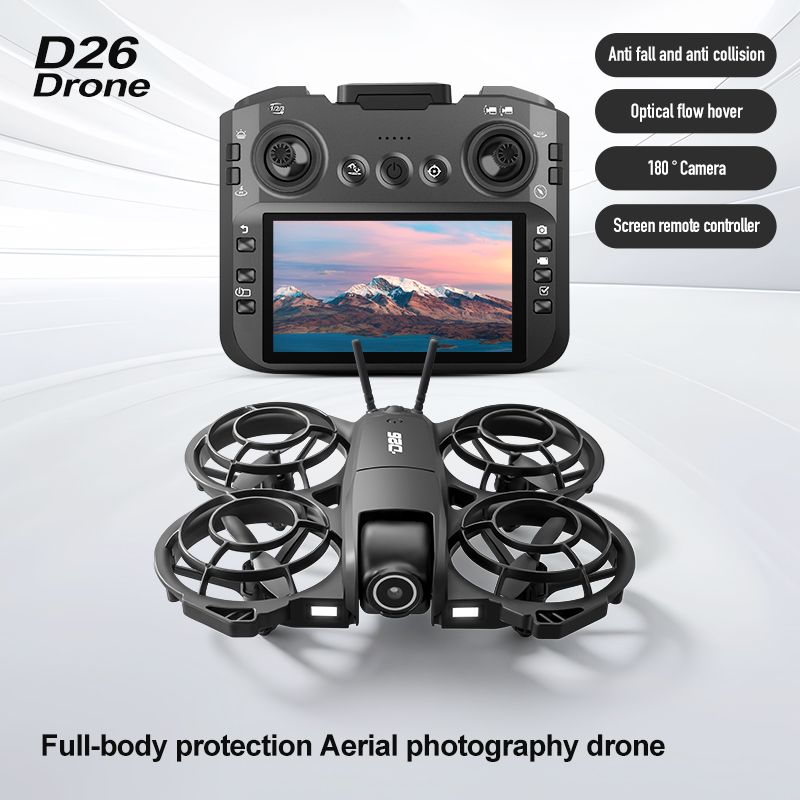 طائرة بدون طيار D26 بدقة 4K لل - مراجعة Drone Battery Case وسعره