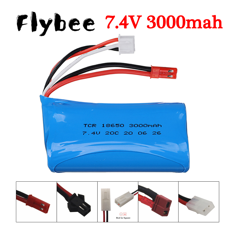7.4 فولت 3000 mAh 18650 ليثيوم - مراجعة Drone Battery Lipo وسعره